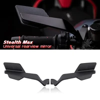 For YAMAHA MT 07 MT07 MT 09 MT09 SP MT 10 MT10 SP Motorcycle Mirrors Stealth max Mirror Kits To Rotate Adjustable Mirrors 1