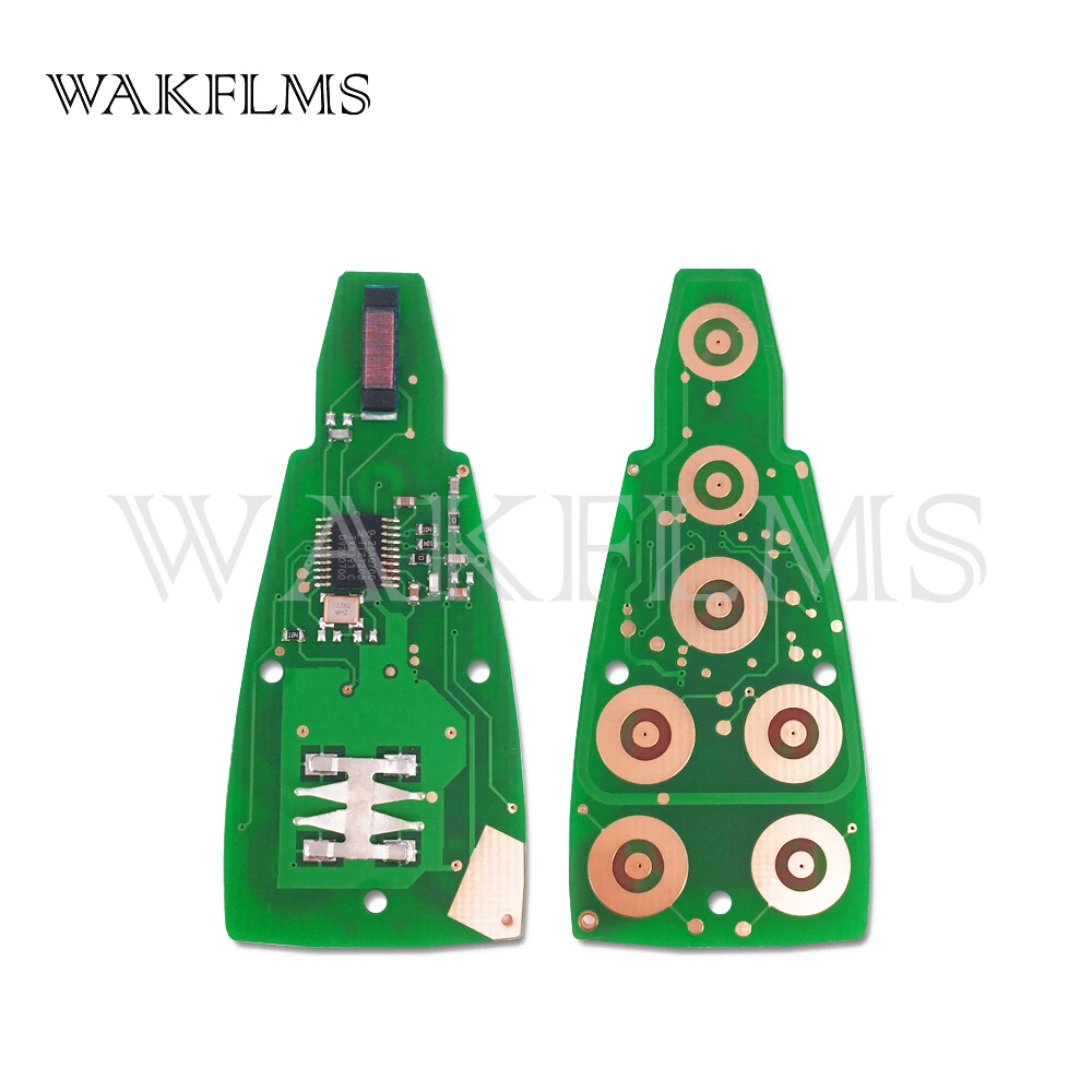 VW Vlokswagen Routan Key 7 Buttons 433MHz ID46 Non Prox Fobik Remote Car Key Case & Board For 2009-2012