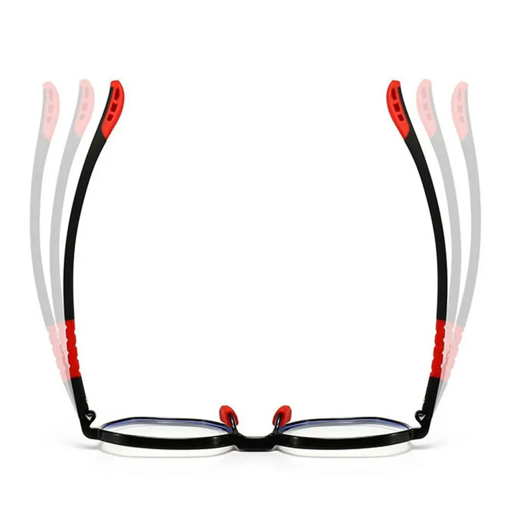 Anti-Blaulicht-Kinderbrille TR90 Augenschutz Bequeme Brille Computer Online-Kurse Ultraleichter Rahmen – Detail 4