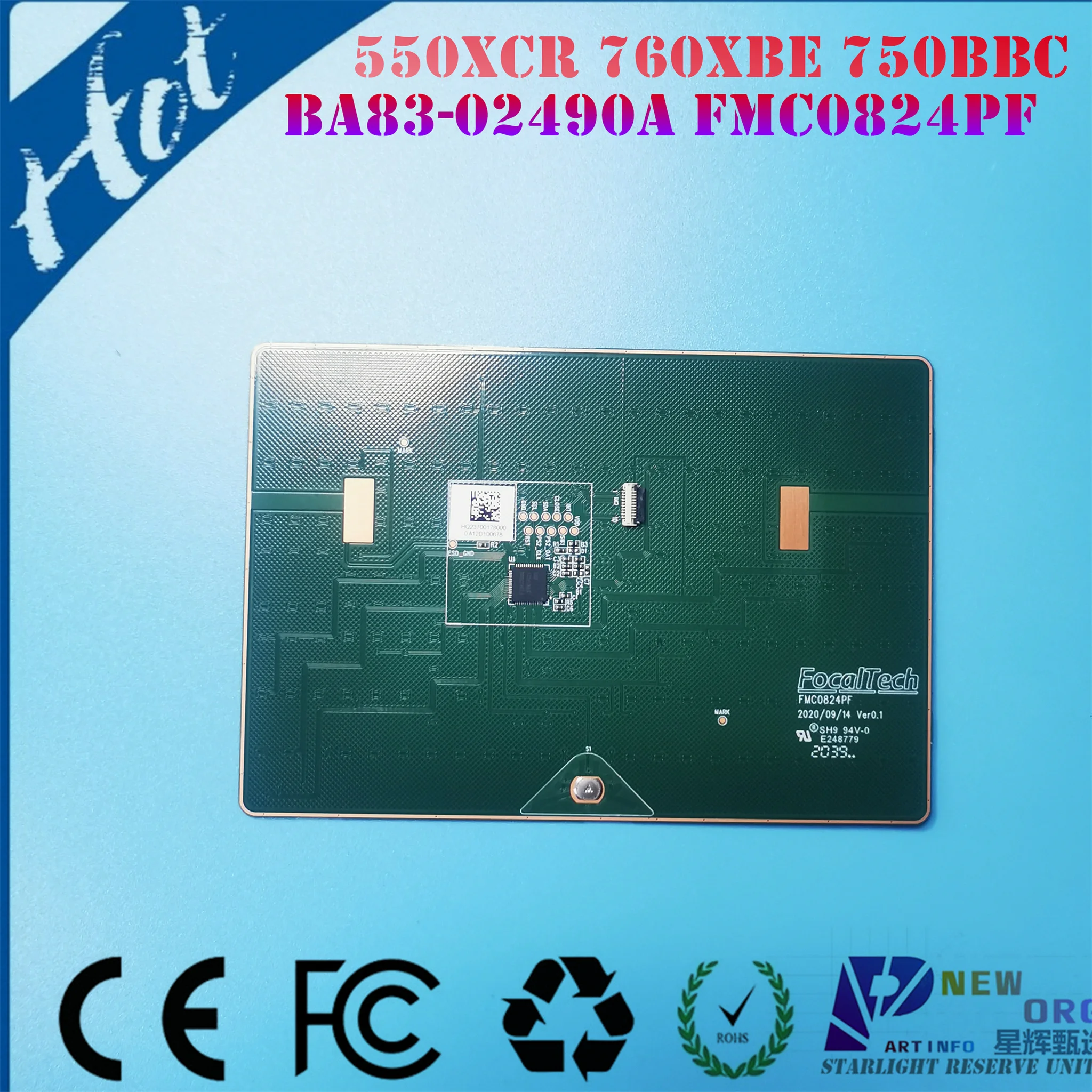 Laptop touchpad BA83-02490A for SAMSUNG NP760 NT760 NP750 NP550 NP560 NP761 NT761 XBE XBV XDA XDZ XCJ XDA XCR BBC Series