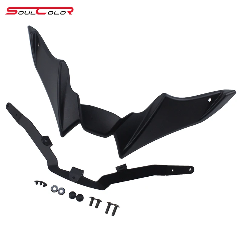 For YAMAHA MT-09 SP 2021 2022 2023 MT09 21-23 Motorcycle Sport Downforce Naked Forntal Spoilers Aerodynamic Wing Deflector images - 6