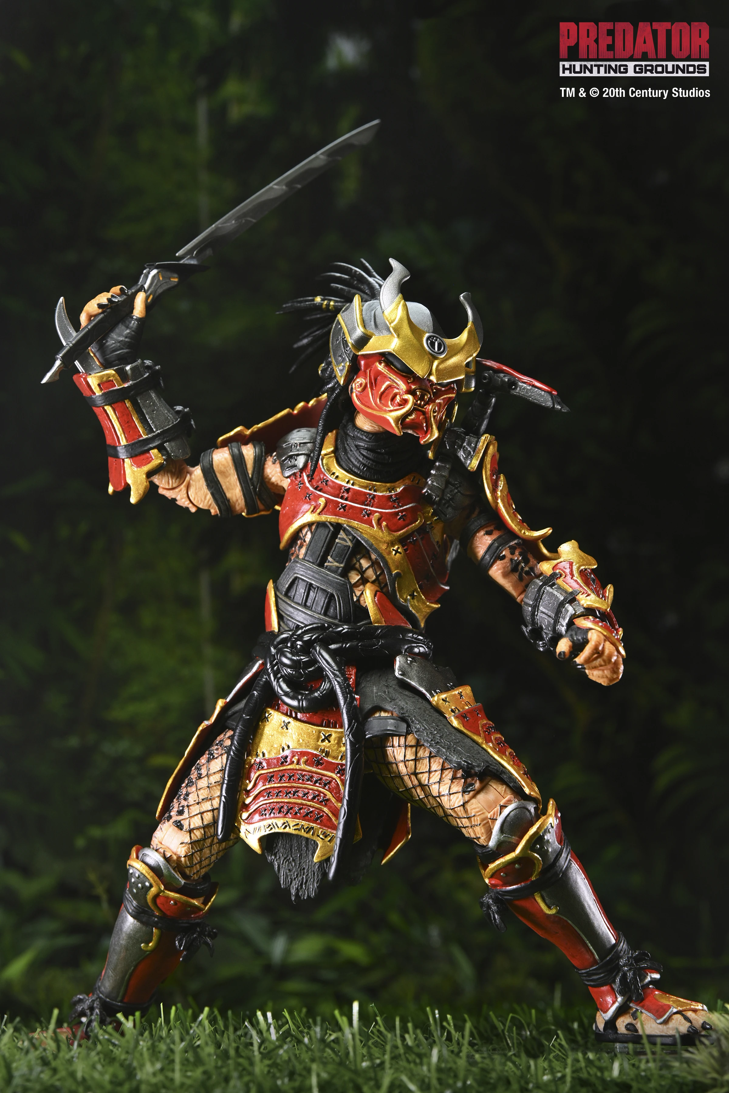 ネカ　プレデター　ハンティング　グラウンド　アルティメット　サムライプレデター NECA Predator: Hunting Grounds Ultimate Samurai Predator Figura de