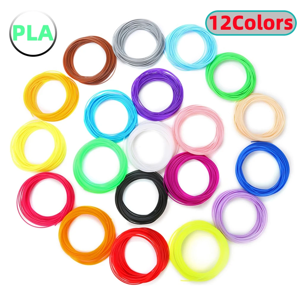 3D Printing Pen 3D Printing Pen Filament PLA 1.75mm 9M No Smell Safety Plastic Refill For 3D Pen Printing