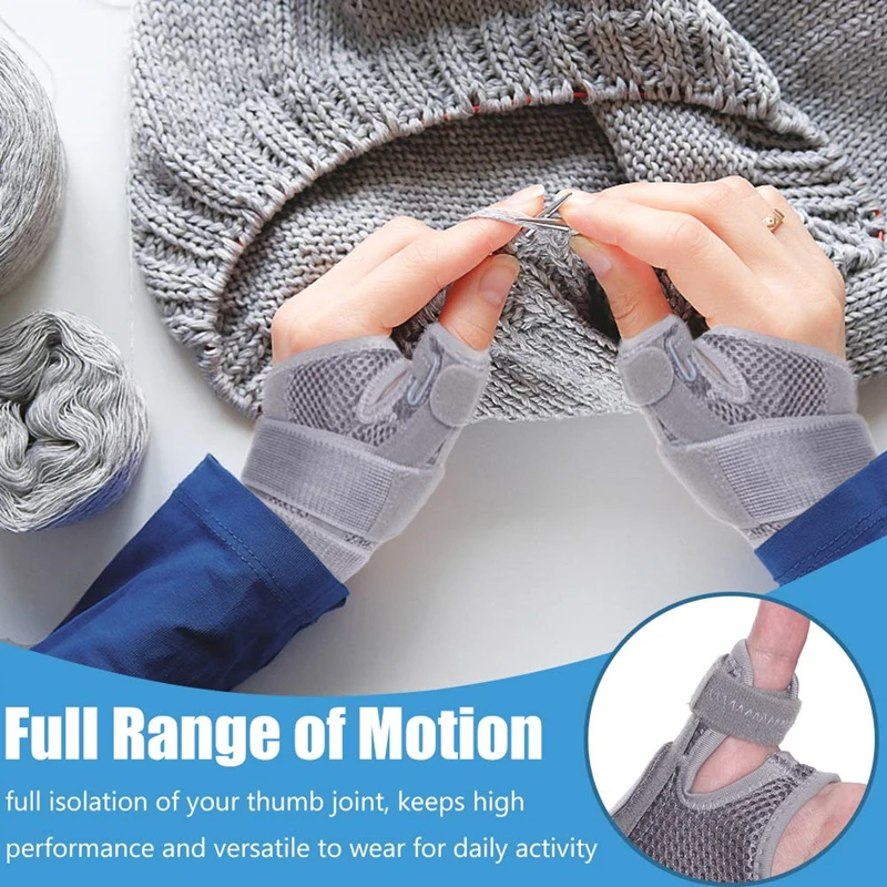 Thumb Spica Splint Stabilizer Wrist Support Brace Protector Carpal Tunnel Tendonitis Pain Relief Right Left Hand Immobilizer 1PC, wrist brace,wrist support,thumb splint