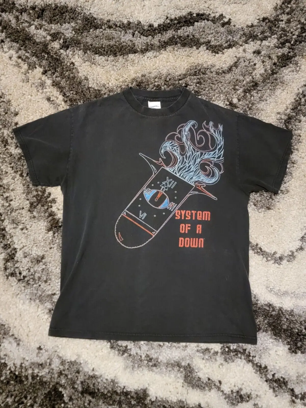T-Shirt Vintage System Of A Down 2000S Taglia Uomo Medium Byob Hypnotize