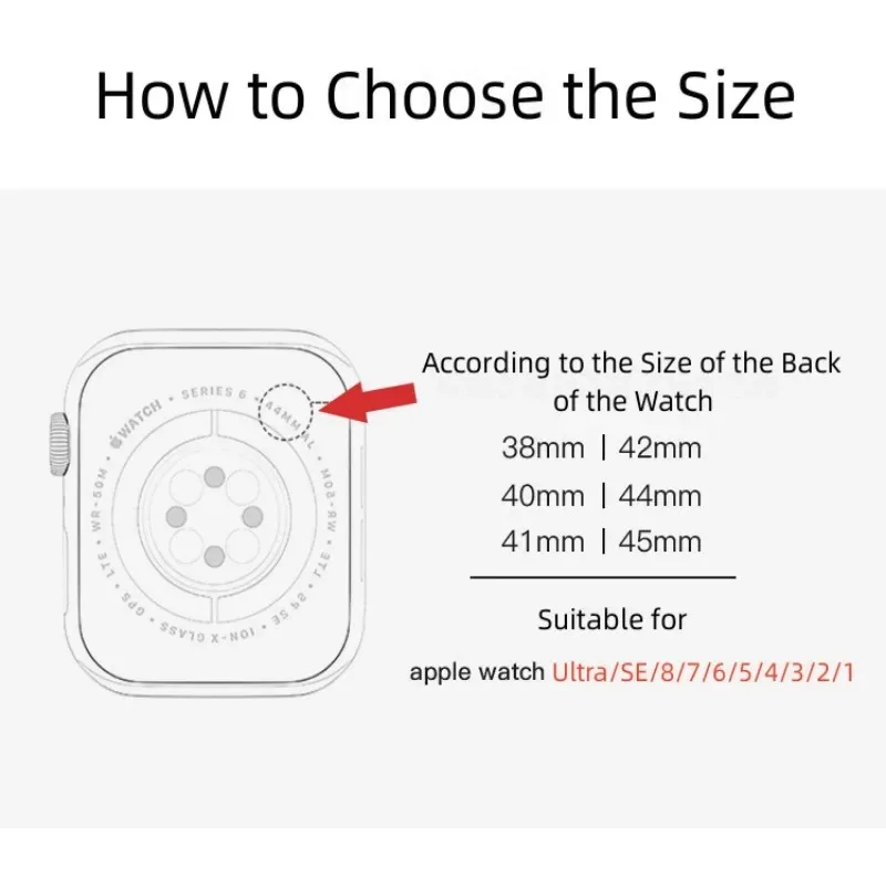 Elegant Stainless Steel Slim Watch Band Strap