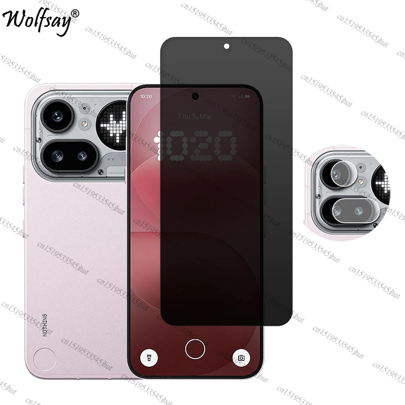 Advanced Anti-Spy Tempered Glass Privacy Screen Protector