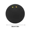 1pc Double Yellow Point Squash Balls Rubber Squash Racquet Balls Squash Speed Training For Double Yellow Dots Squash Ball 6