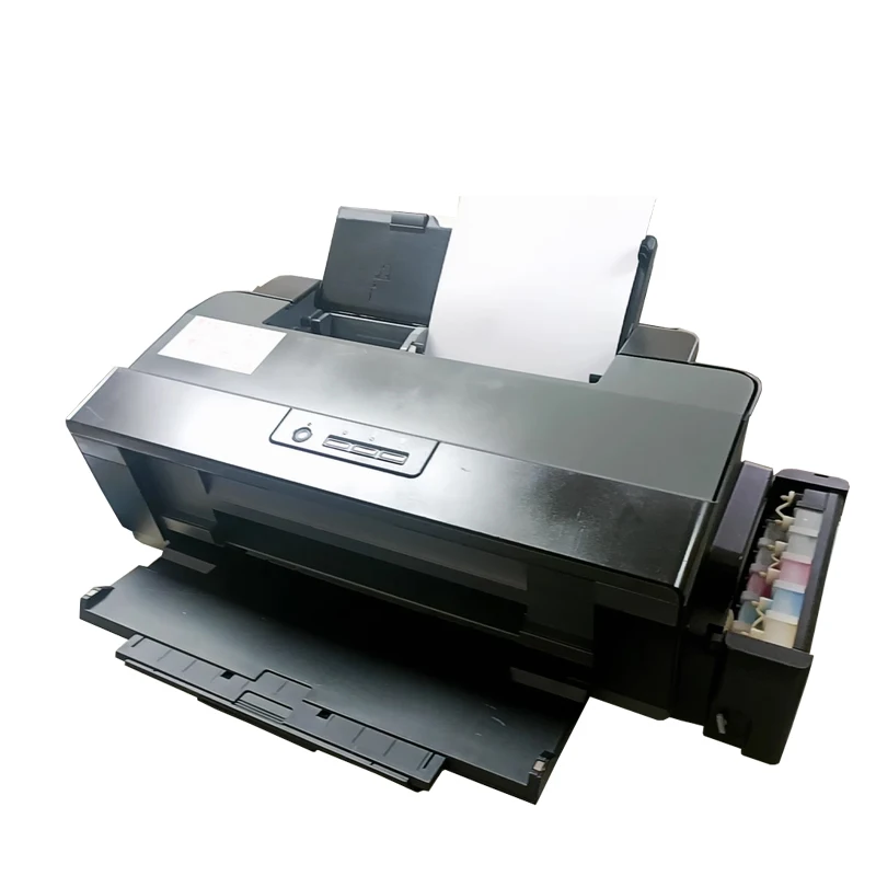 L1300 4색 A3 포토 프린터 기계 오리지널 90% 새것 (EcoTank L1300 승화 잉크 및 CISS 잉크 포함)