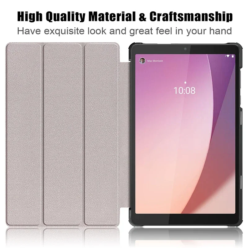 Magnetic Stand Cover for Lenovo Tab M8 4th Gen Tablet