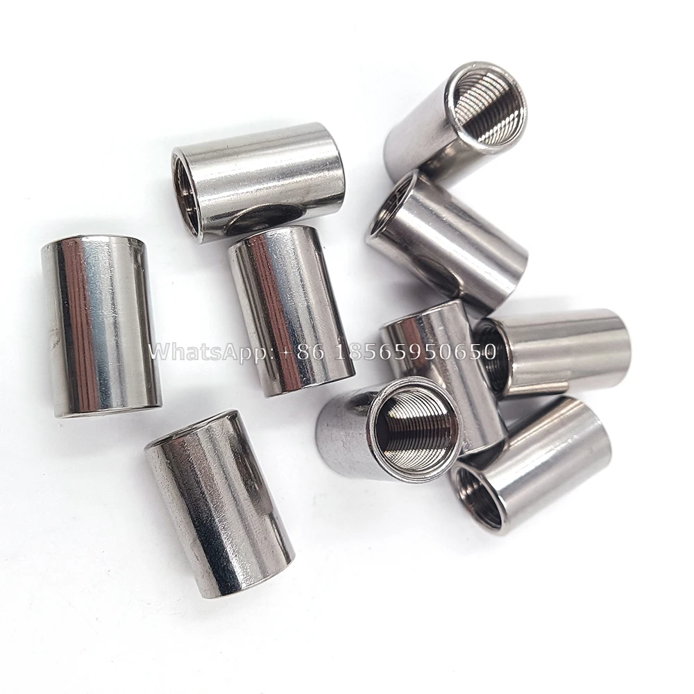 Stainless Steel Universal Linear Nozzle 0 Degree Liquid Column Flow Tip High Pressure Cleaning Cutting Cone Nozzle 1/8" 1/4" 3/8 3