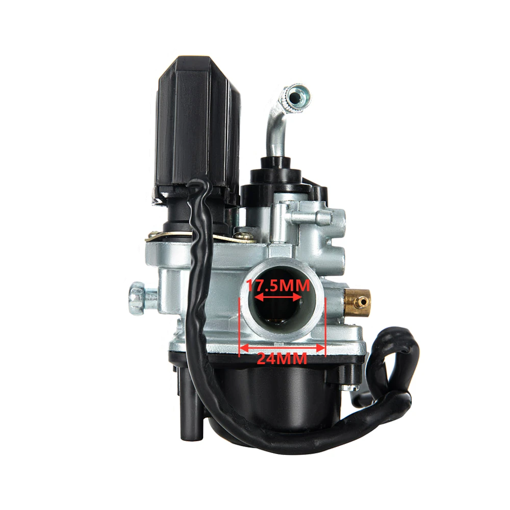 Runtong Typhoon 17.5mm For Piaggio NRG50 Typhoon Typoon50 XR Vespa LX50 Aprilia Gilera Storm 50 with e-choke carburetor motorcycle carburetor