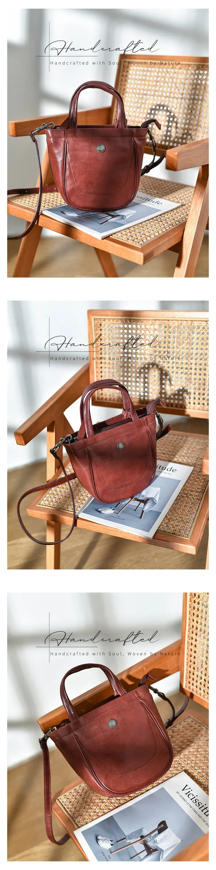 PNDME Organisatoren und Designer handgefertigte kleine Damenhandtaschen aus echtem Leder für Wochenendpartys, luxuriöse Umhängetasche aus Rindsleder – Detail 5