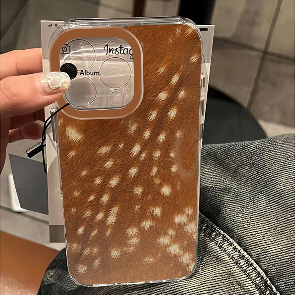 Luxury Brown and Red Polka Dots Phone Case