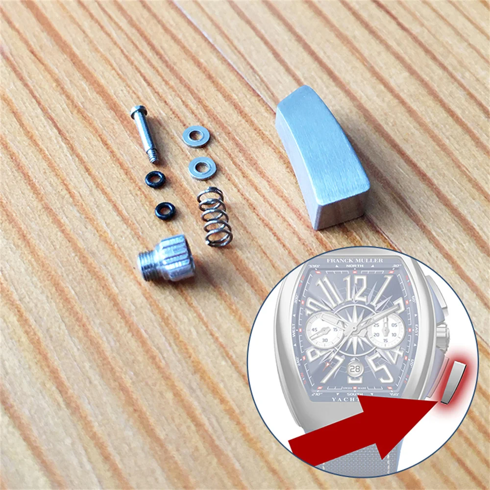 Pulsante Di Spinta Dell'Orologio Per L'Orologio Cronografo Fm Franck Muller Vanguard Yachting V45