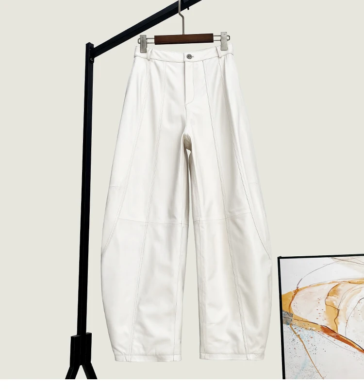 Leather Pants Detail View