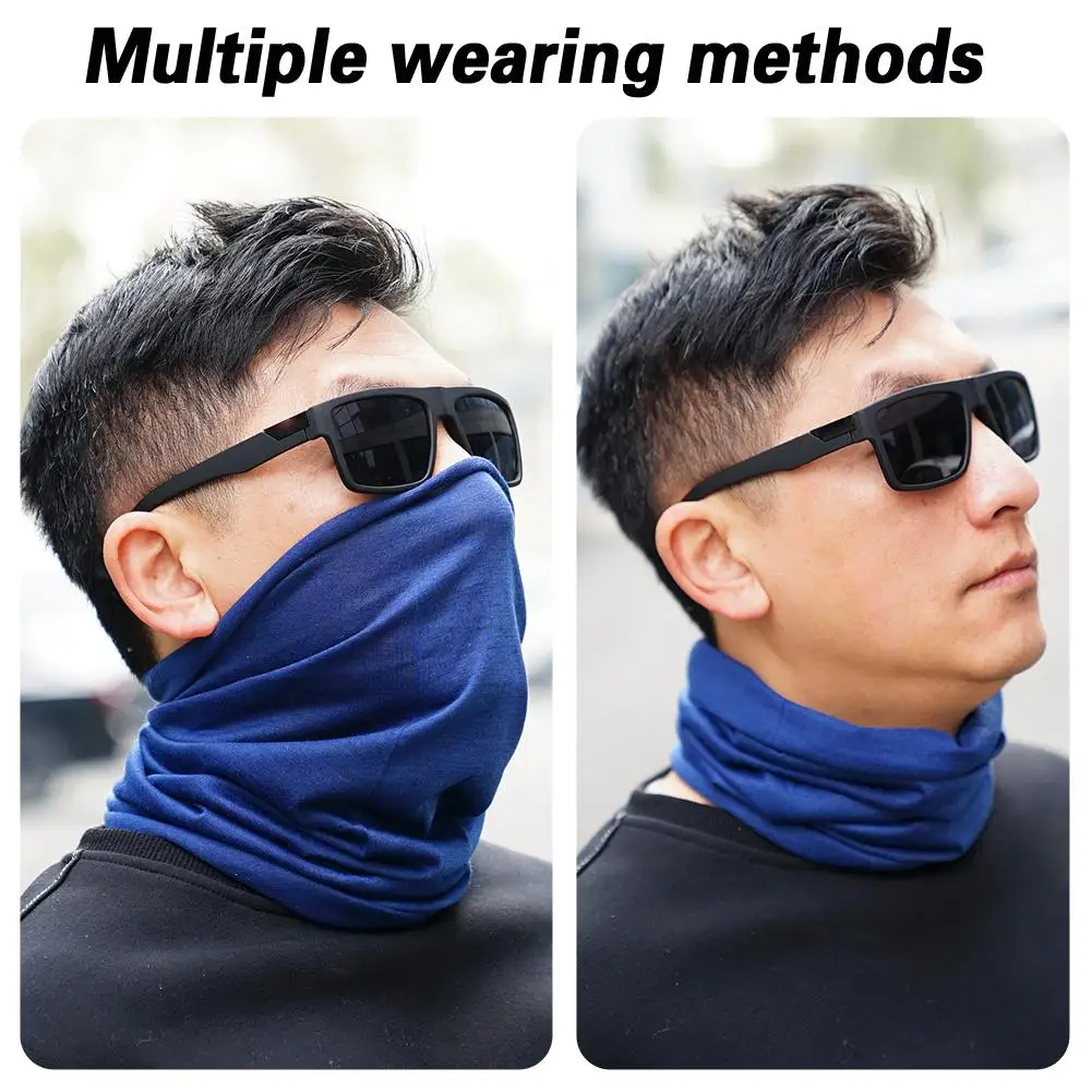 Ice Silk Sunscreen Mask Sunscreen Mask Ice Silk Mask Neck Wrap Neck Gaiter Bandana Neck Cover Neck Tube Scarf Ultraviolet Protection Outdoor Neck Sleeve Sports Ice Silk Sunscreen Dustproof Windproof Mask Bicycle Hiking Fishing Scarf