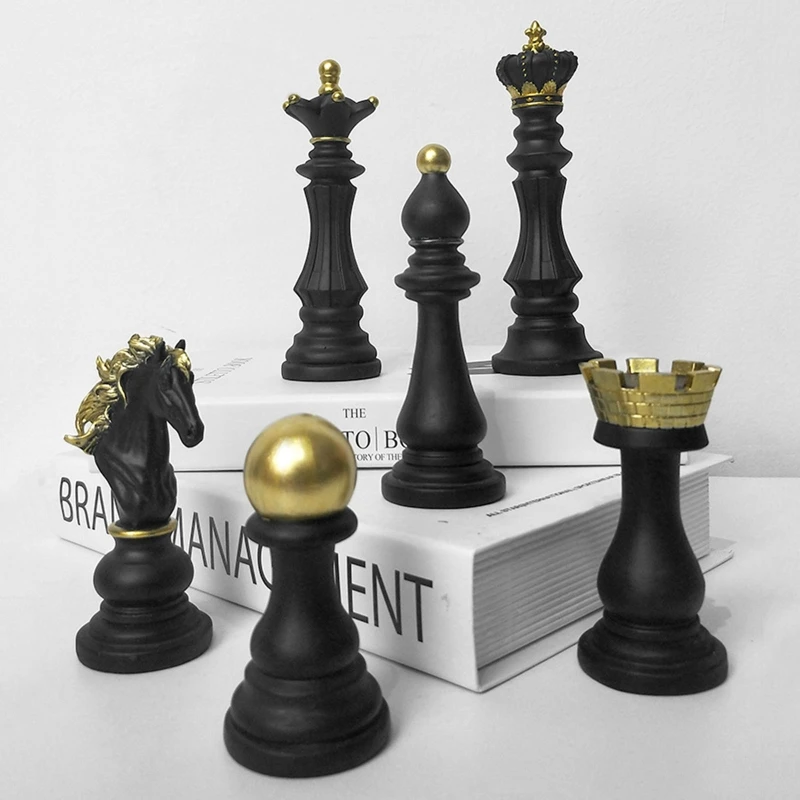 Conjunto de xadrez em vidro cristal para família, jogo de tabuleiro  acrílico anti-quebrado, elegante, artesanal, 1 conjunto - AliExpress
