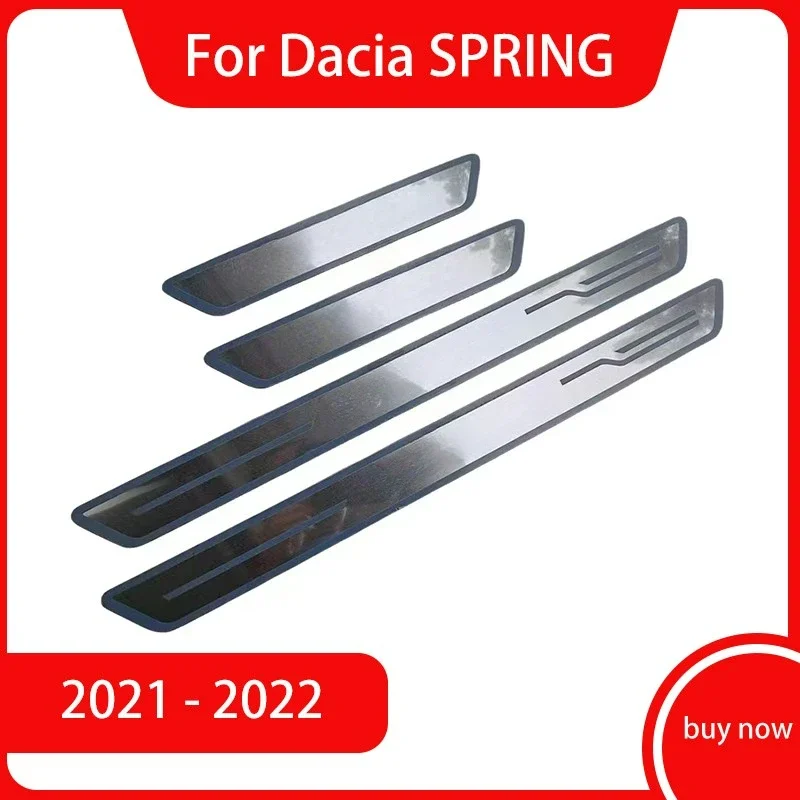 

4 шт./партия, накладки на порог автомобильной двери Dacia 2021 2022