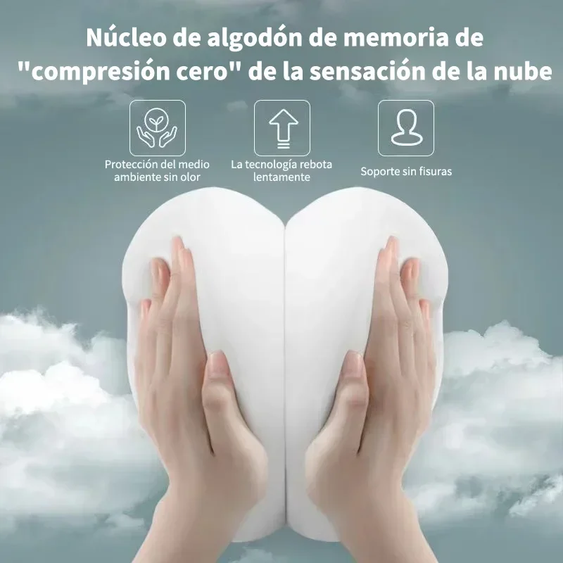 Memory Foam Lumbar Back Cushion for Car Office Gaming Chairs and Postpartum Waist Support Multi Functional Pain Relief Pillow - Image 4