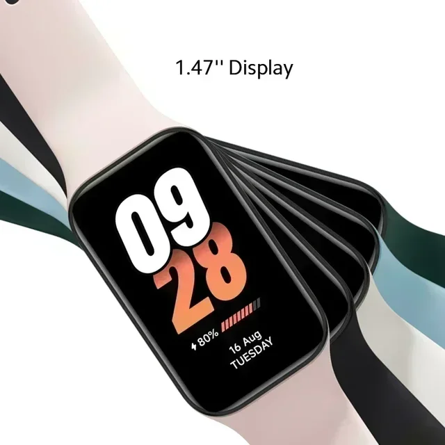 [World Premiere]Global Version Xiaomi Smart Band 8 Active 1.47" Display 5ATM Waterproof Heart Rate Monitor 50+ Sport Modes - Image 3