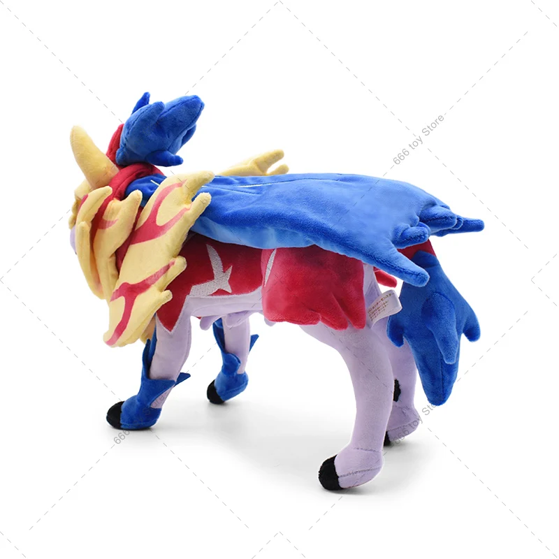 Cute Pokemon Plush Toys Zamazenta Zacian Stuffed Animals
