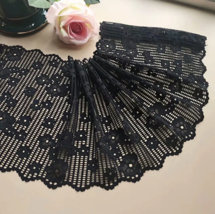 Elastic Stretch Lace Trim Floral Bra Clothes Accessories Dress Sewing Applique Lingerie Lace Fabrics Lace Fabric Lace Garment Accessories Lace Sewing Supplies Lace Accessories Lace Sewing Accessories Clothing Accessories 1 Meter/lot