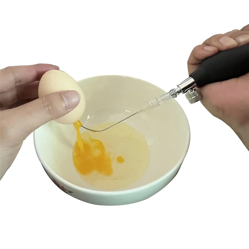 Hot Selling-Easy Egg Blower Empty Egg Tool-Single Hole Pump And Drill Easter Maker Supplies Decorating Kit,Easy Bl