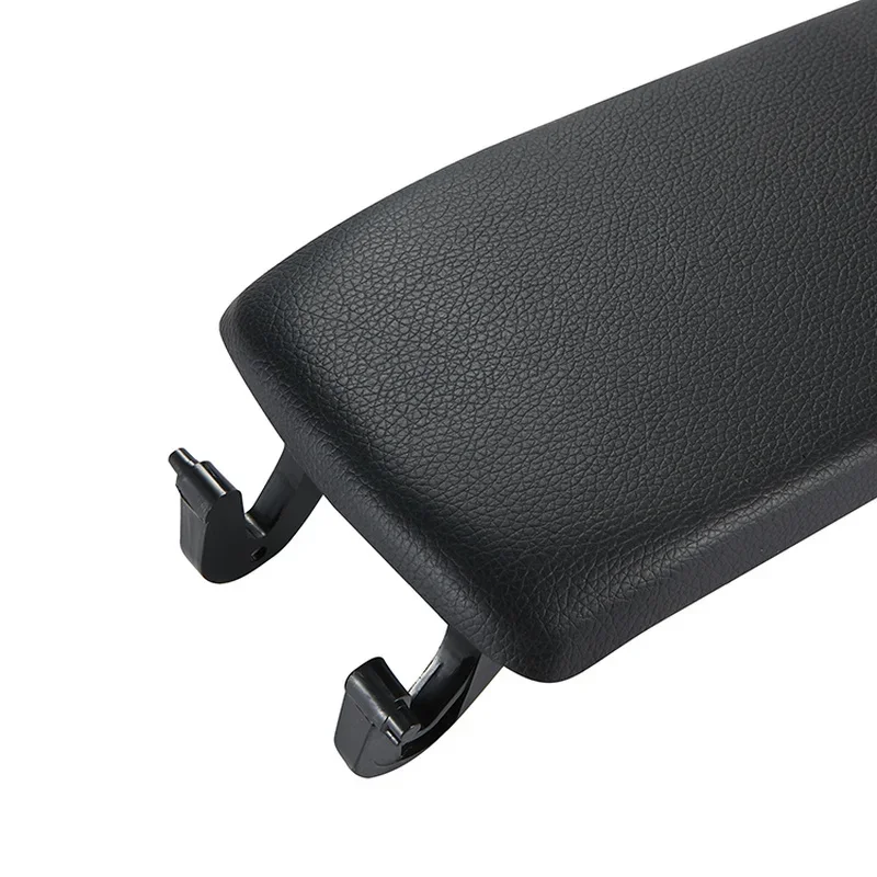 Leather Car Armrest Latch Cover for Audi A6 C5 1998-2005 Center Console Arm Rest Storage Box Lid Cover Auto Accessories 1 Pc for center console armrest,car armrest box,armrest box,car armrest cover,center console cover,console lid latch
