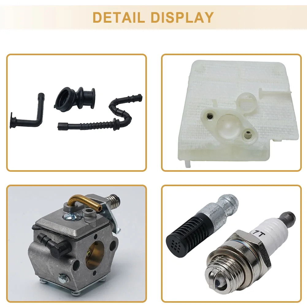 

Carburetor Air Filter Plug Set For STIHL 024 026 MS240 MS260 MS 240 260 Chainsaw Air Filter Replaces For Walbro WT-194