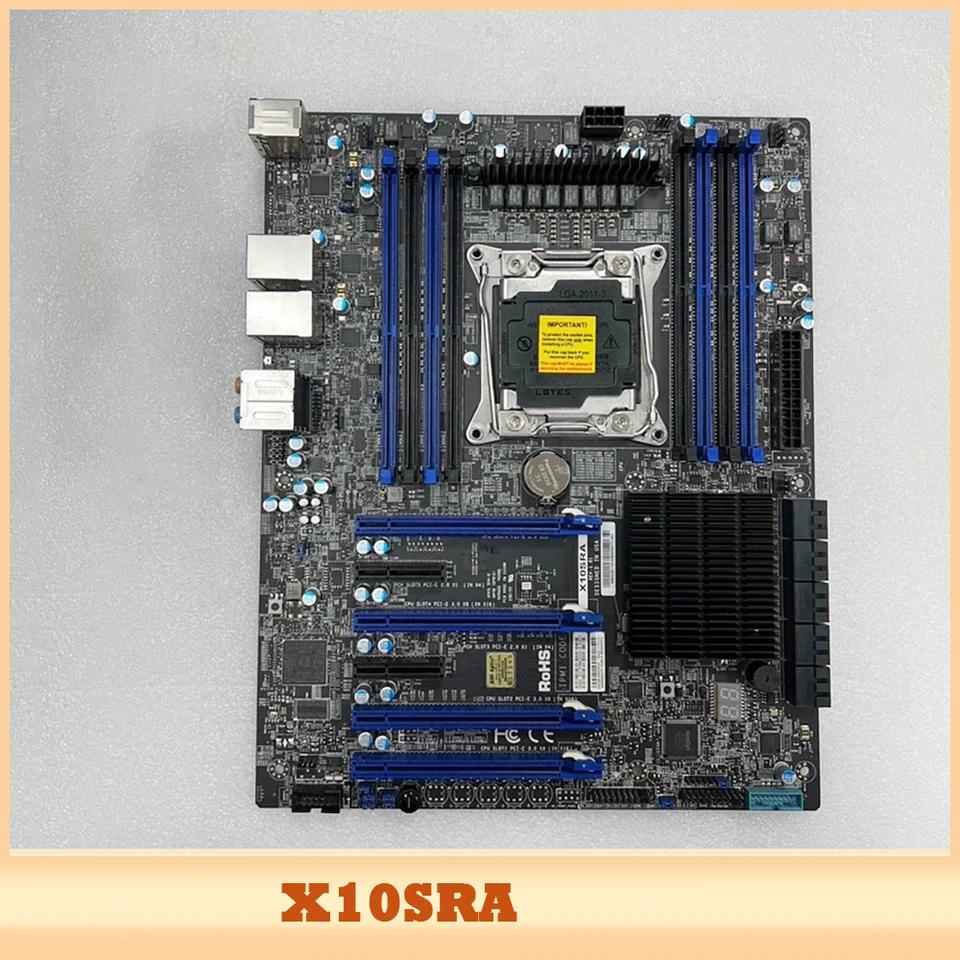 Supermicro X10SRA X99 シングルチャネルサーバーマザーボード用