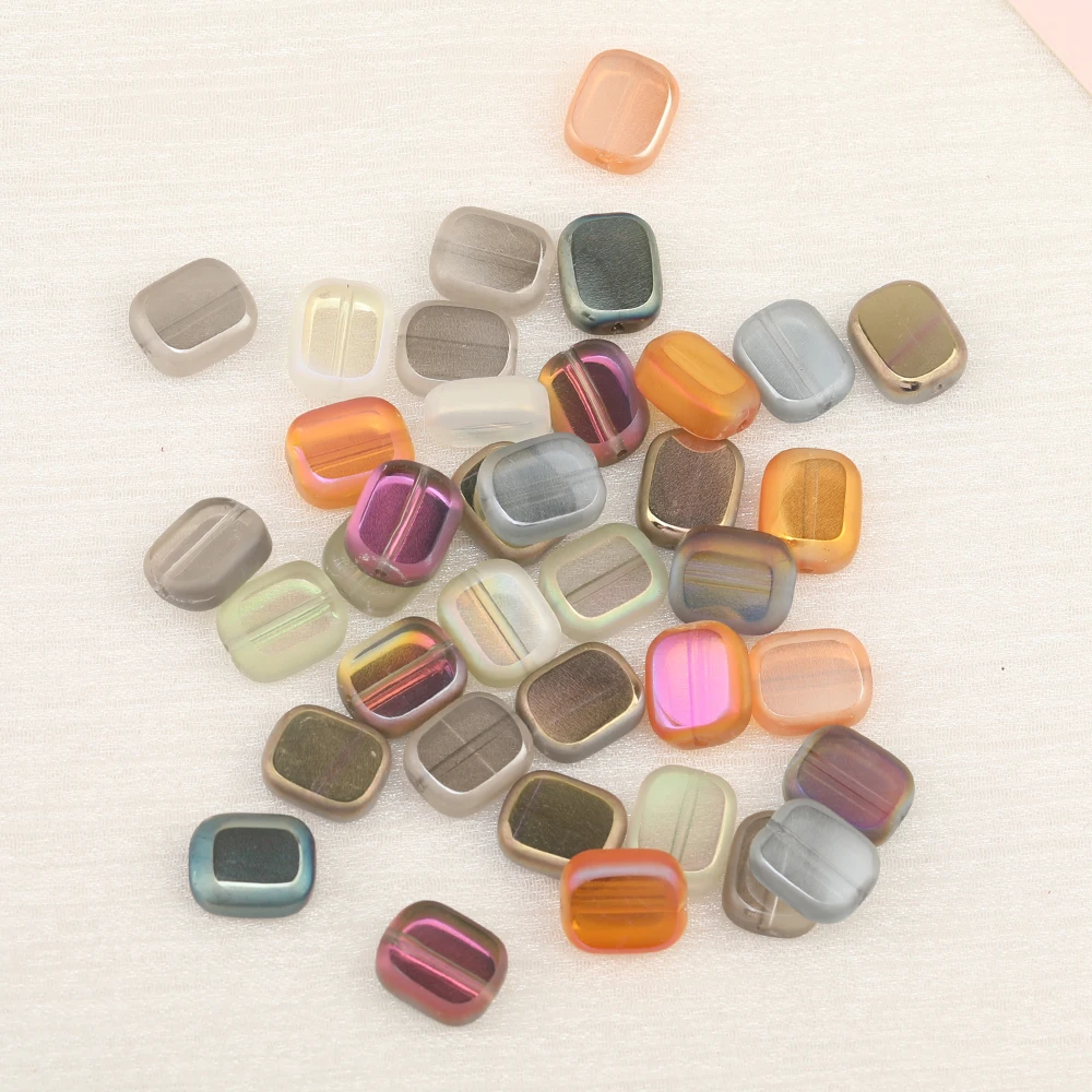 Cordial Design 10*12MM 320Pcs Crystal Material/AB Plating/Hand Made/DIY Beads Making/Rectangle Shape/Jewelry Findings&Components 3 Cordial Design 10*12MM 320Pcs Crystal Material/AB Plating/Hand Made/DIY Beads Making/Rectangle Shape/Jewelry Findings&Components - cordial