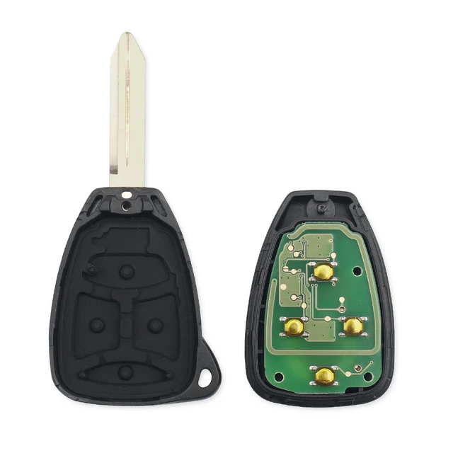 กุญแจรีโมทรถยนต์ KEYYOU รุ่น KOBDT04A พร้อมแบตเตอรี่ สำหรับรถยนต์ Dodge Chrysler Jeep Dakota Durango Charger 300 Aspen Grand Cherokee Wrangler 6