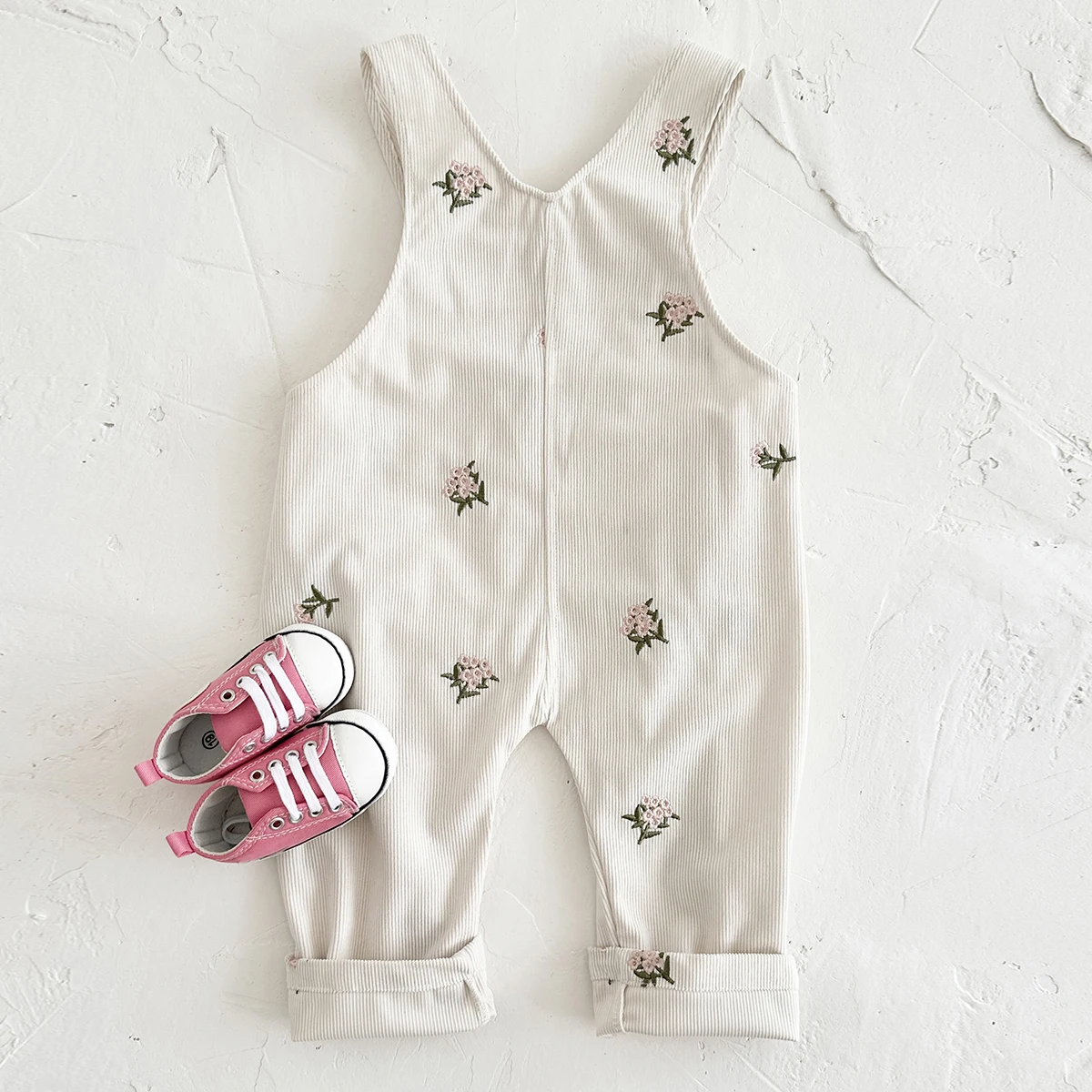 Ins Baby Jumpsuit Girls Baby Clothes Autumn Winter Stylish Outdoor Wear Suspender Pant Corduroy Toddler Romper corduroy romper