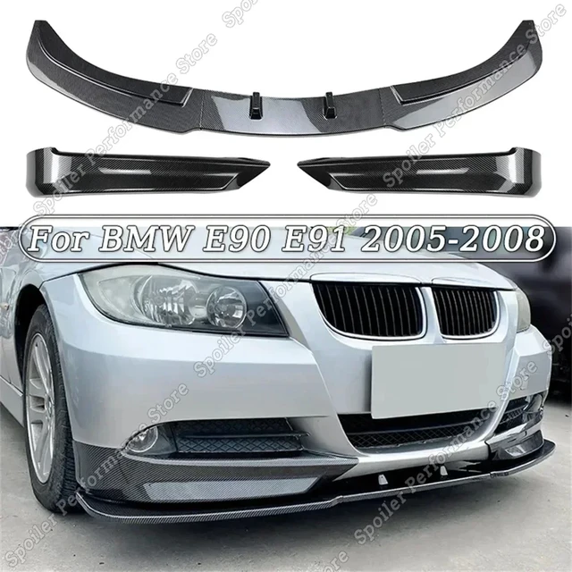 Lame pare choc avant Maxton pour BMW Serie 3 E90 et E91