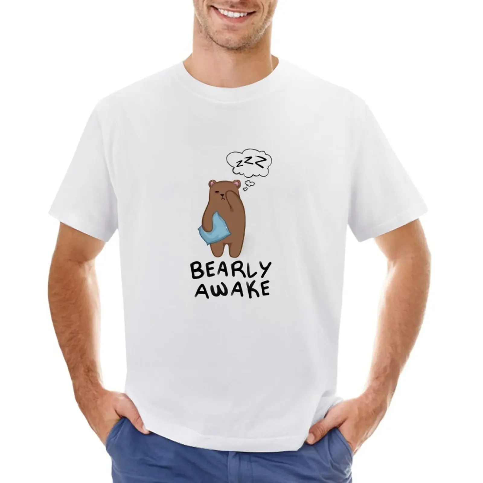 

BEARly Awake T-Shirt blanks blacks cute tops t shirts for men graphic