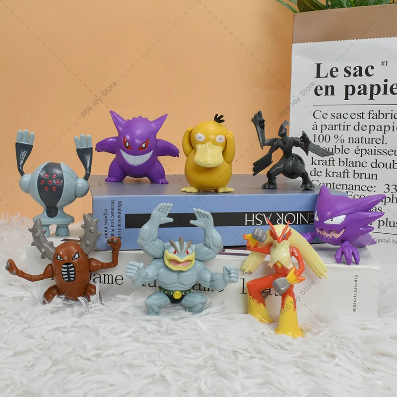 PVC Mini Anime Action Figures for Kids