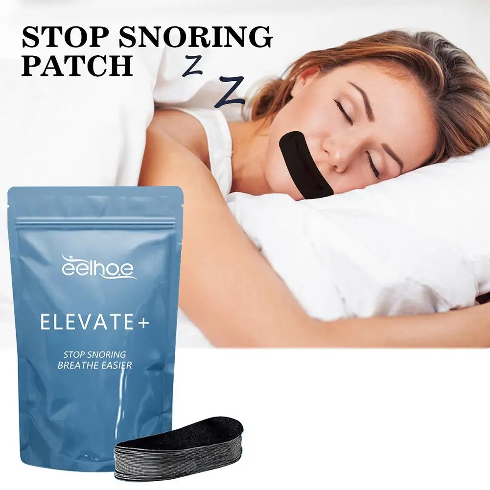 Stop Snoring Patch Nose Breathing Correction Improve Sleeping Promoting Better Breath Portable Night Sleep Mouth Orthosis Tape 2