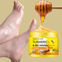 Curcuma veine d'abeille Anti-séchage fissure pied crème main craquelée réparation peau élimination soin crème pieds morts peau des mains 50g 1