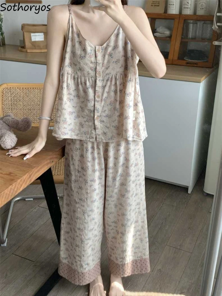 

Пижамные комплекты для женщин летние милые изящные Изящные Необычные очаровательные универсальные домашние Повседневные базовые комплекты в Корейском стиле