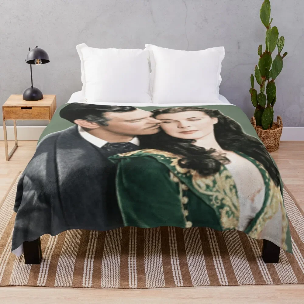 

Gone with the wind Throw Blanket Luxury Brand Blanket Cute Blanket For Sofa Large