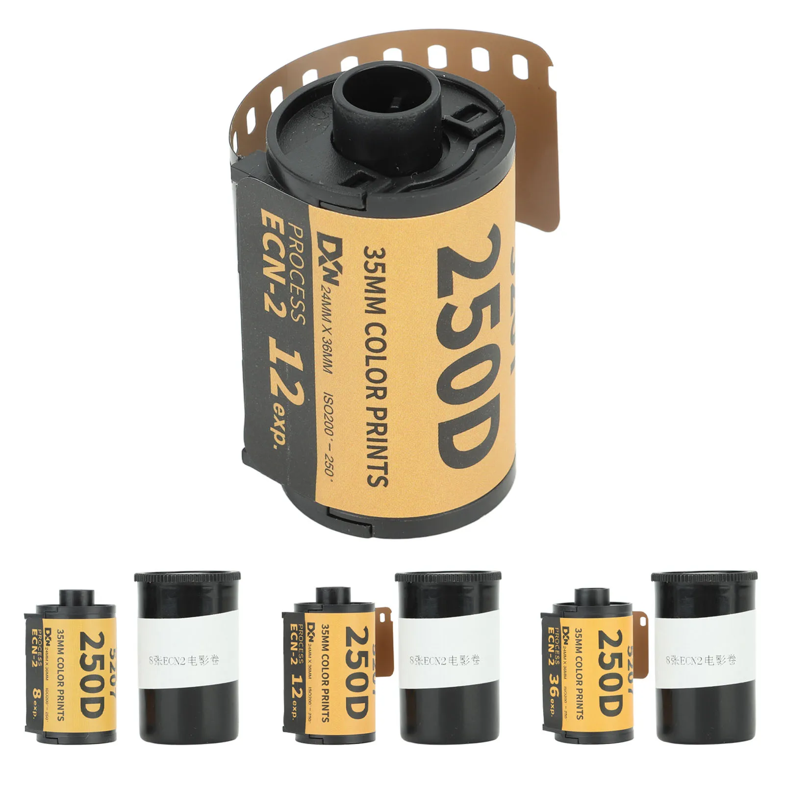 3mm Color Print Film Professional Wide Exposure Range ECN 2 Process Colour Print Camera Film for 13 Camera 3mm Color Prints color print film