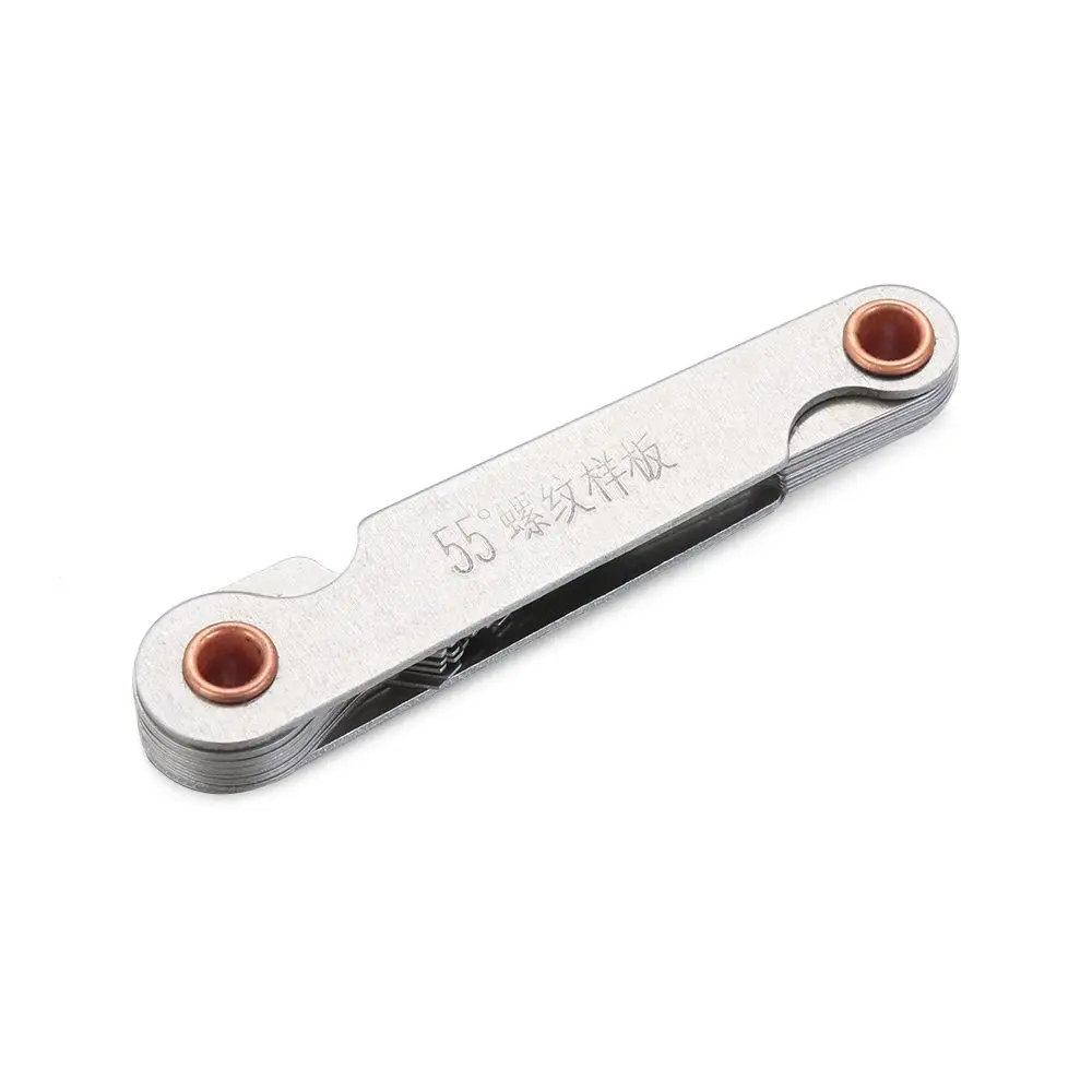 Carbon Steel Thread Pitch Gauge Tool Set