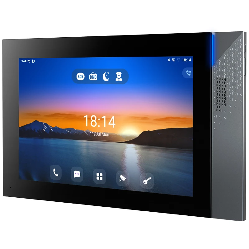Fanvil i57A VOIP SIP Video Intercom Electronic Door Phone Door Station Colorful Doorbell Display With 10.1 Inch HD Touch Screen