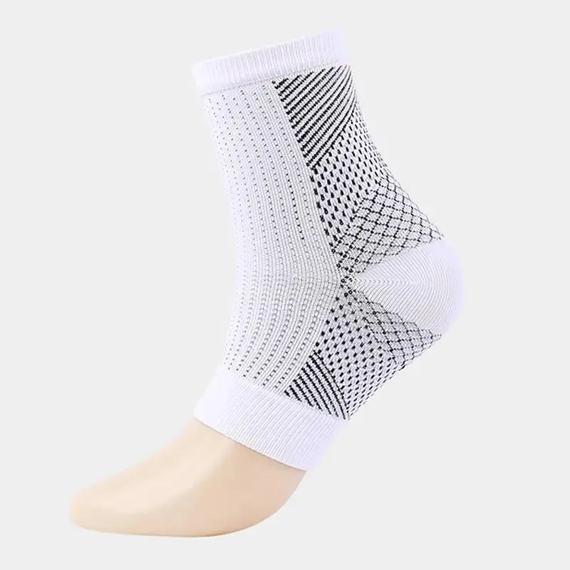 Plantar Fasciitis Compression Socks Ankle Compression Sleeve Nano Brace for Everyday Use Provides Arch Support Heel Pain