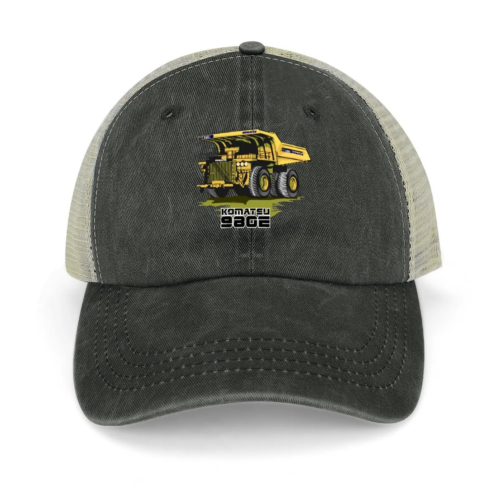 

Mining Truck Komatsu 980E Essential Cowboy Hat Sun Hat For Children Kids Hat hard Women's Beach Men's