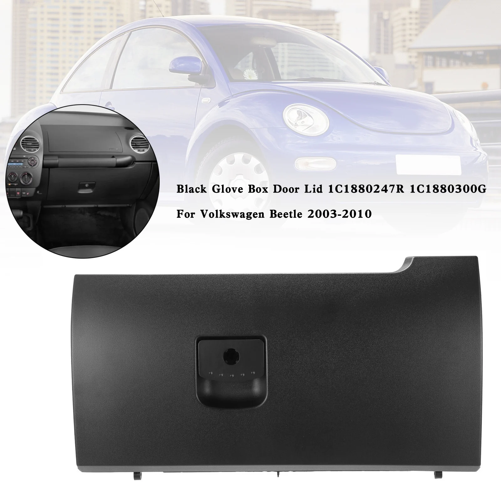 Areyours hop schwarzer Handschuh fach Tür deckel 1 c1880247r 1 c1880300g für Volkswagen Käfer 2014-2018 – Detail 1