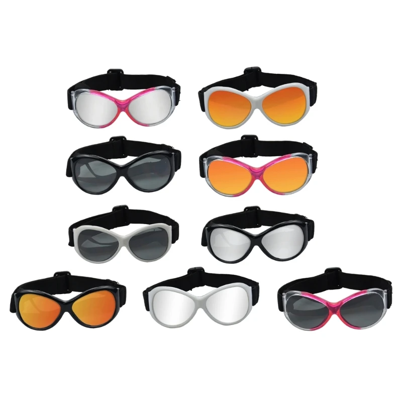 

Winproof Dogs Sunglasses Suitable for Medium Large Dogs Pet Glasses for Snow Beach Outdoor Snow Sports Eye Wear