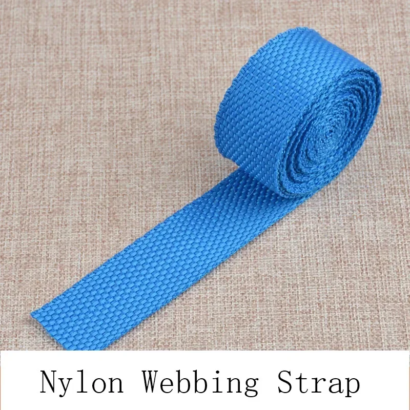 Heavy Duty Durable Nylon Webbing Strap for Indoor/Outdoor Gear and DIY Projects, 5 Yards
