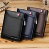 Men Short Wallet Luxury Genuine Leather Wallet For Men Women Purse Standard Card Holders High Quality Zipper Wallets 1